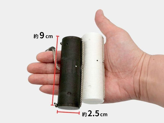 粉入れ 樹脂製 二室式|取り寄せ品